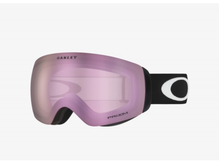 OAKLEY-маска-FLIGHT DECK M-MATTE BLACK--PRIZM SNOW HI PINK